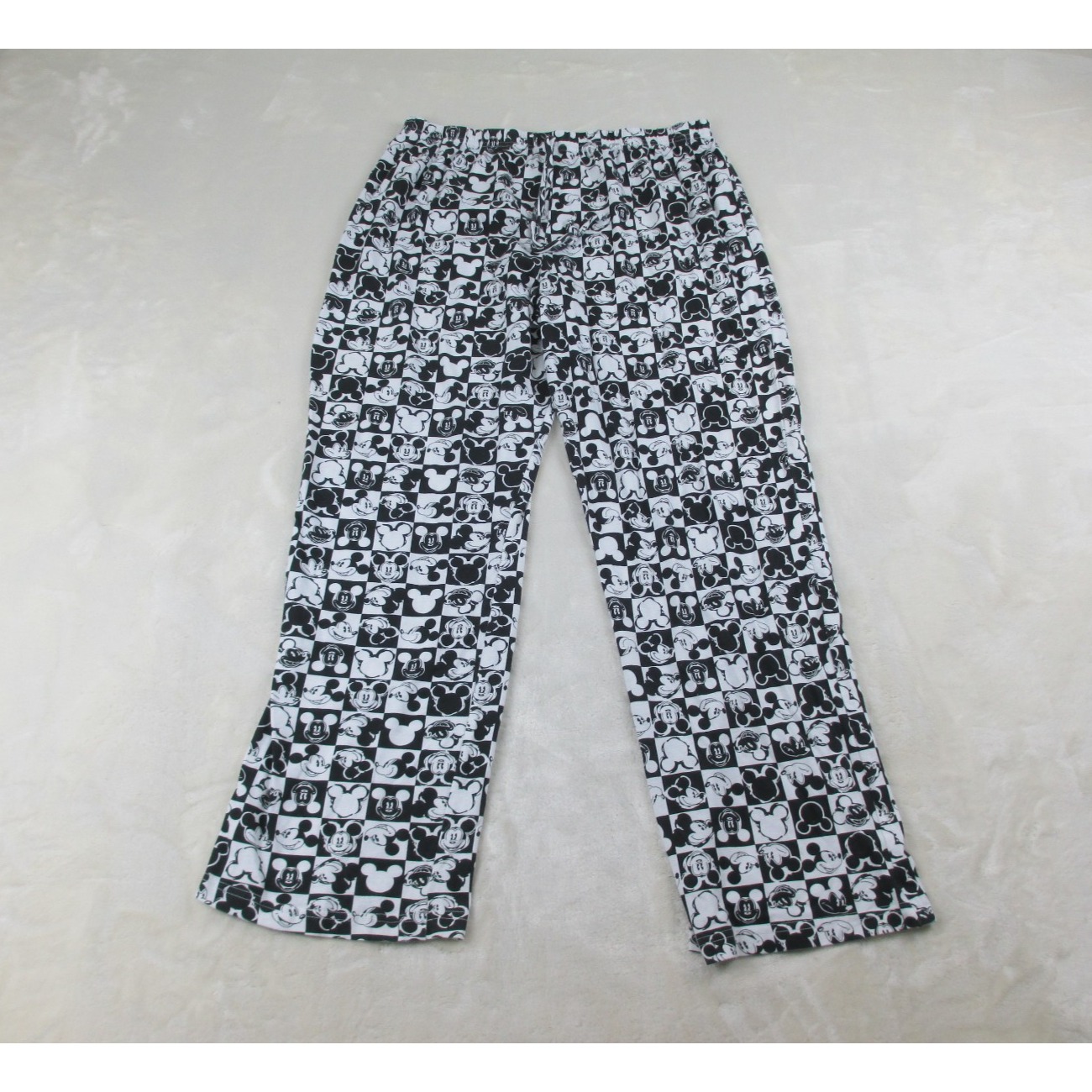 Disney Pants Boys Extra Large White Aop Michey Mouse Sleepwear Lounge Youth Kids